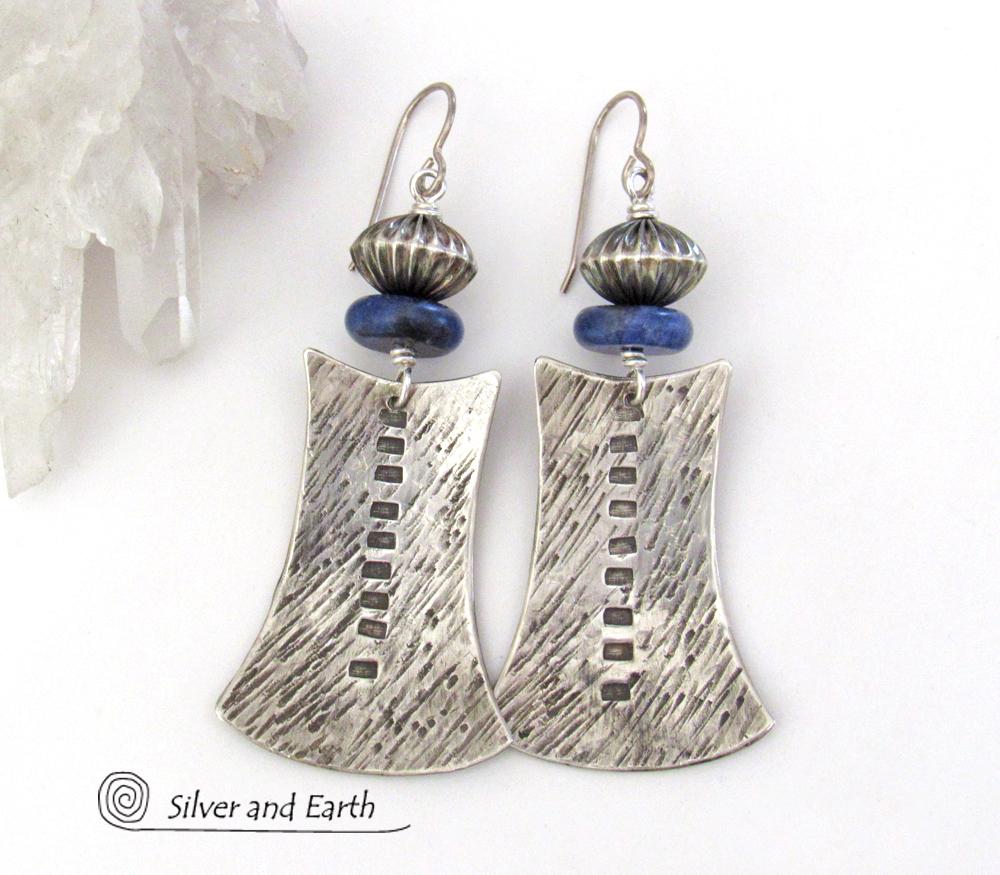 Buy Online Tribal Silver Earrings Real Silver Jewelery | Best Price in India